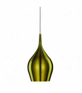Suspension vert vibrant 1 ampoule - dia 12cm