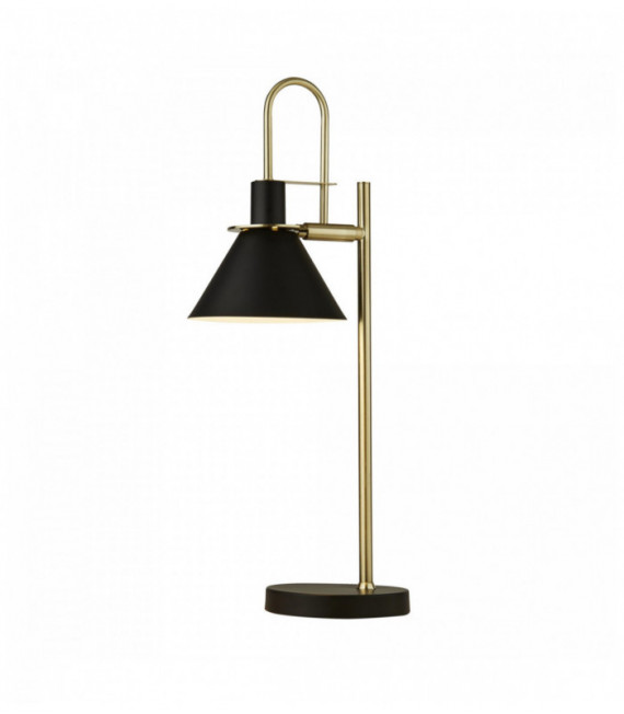 Tischlampe Lampe Posaune 1 - schwarz / messing