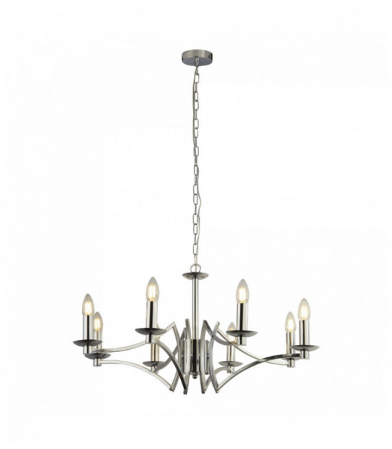 Ascot pendant light 8 bulbs