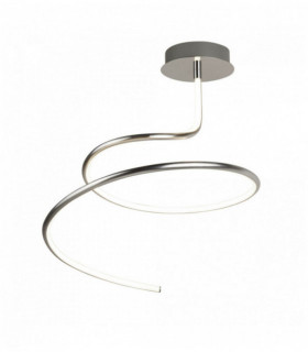 swirl soffitto satinato LED Magic Silver