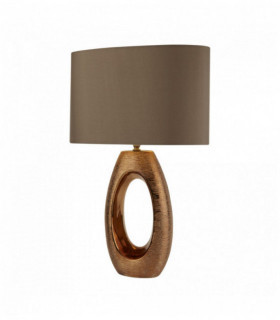 Craftsman bronze oval base table lamp 1 light