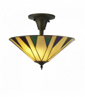 cappello soffitto Tiffany giallo / Multi