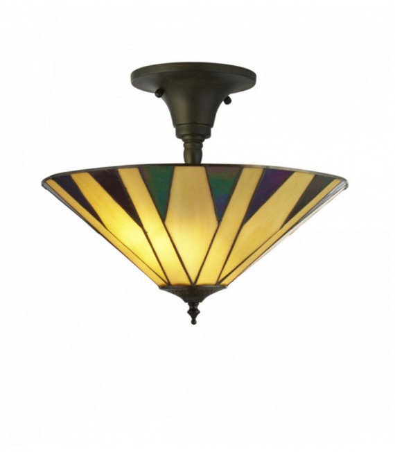 cappello soffitto Tiffany giallo / Multi