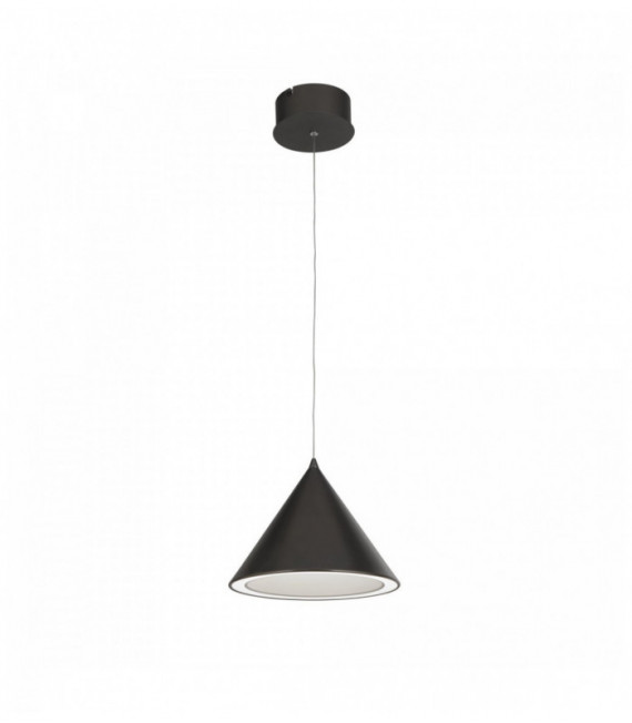 konische LED-Lampe Suspension 1 - Schwarz