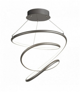 Magie-LED Suspension Satinsilber