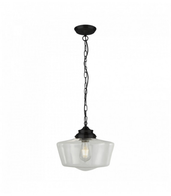 Schule Suspension schwarz mit transparentem Glas