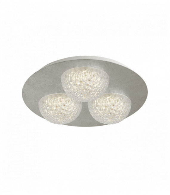 LED Alrededor de Celestia techo - 3 ampollas de acrílico transparente con papel de plata