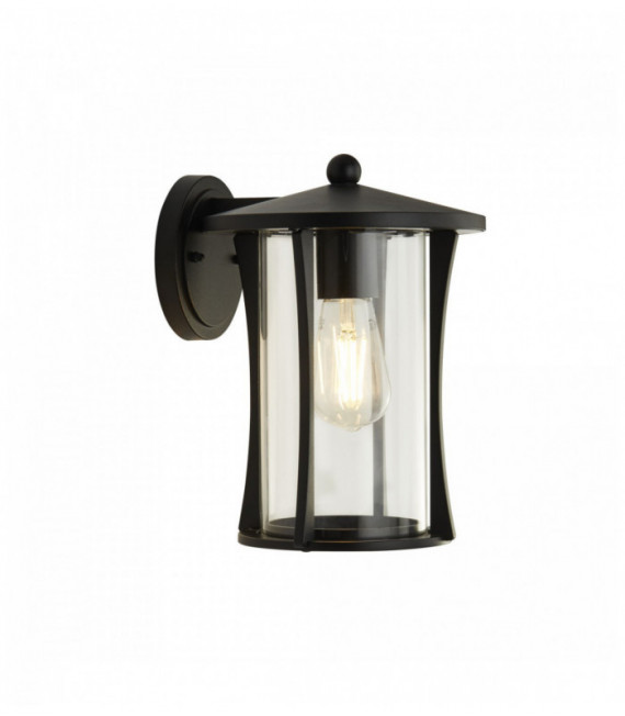 El exterior de la pagoda bombilla 1 - cristal negro con transparente