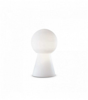 White BIRILLO table lamp 1 bulb Diameter 40 Cm