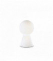 Lampe de table Blanche BIRILLO 1 ampoule Diamètre 24 Cm