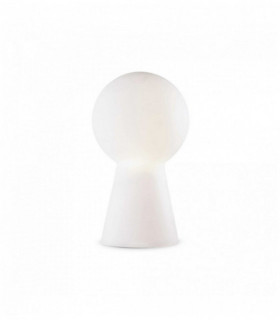 White BIRILLO table lamp 1 bulb Diameter 28 Cm
