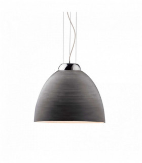 Suspension Grise TOLOMEO 1 ampoule