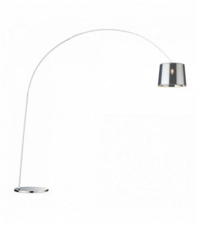 Chrom Stehlampe DORSALE 1 Glühbirne