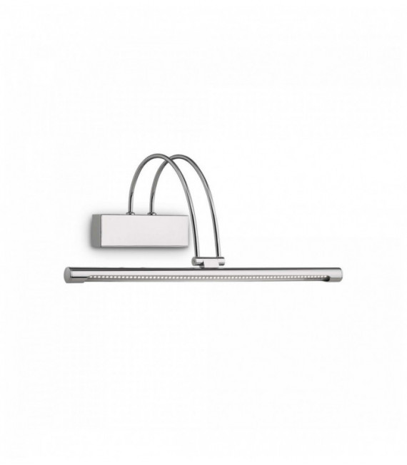 Chrom Wandleuchte BOW 66 Glühbirnen