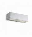 FLASH chrome wall light 2 bulbs