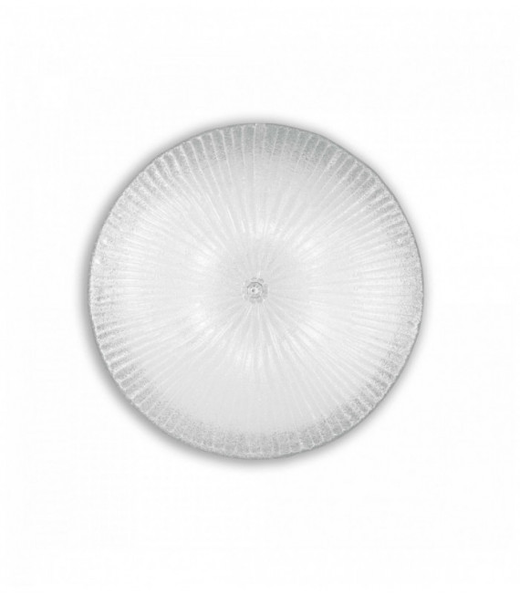 Transparent SHELL ceiling light 6 bulbs