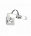 Applique murale Chromée DOUBLE 2 ampoules