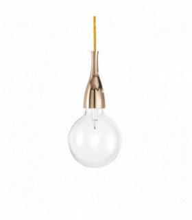 Suspension Dorée MINIMAL 1 ampoule