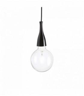 MINIMAL Black Pendant 1 Glühbirne