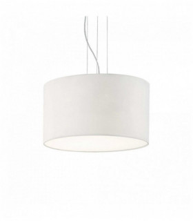 Lampada a sospensione bianca WHEEL 5 lampadine