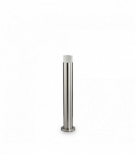 Steel floor lamp VENUS 1 aluminum bulb