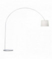 Lampadaire Blanc DORSALE 1 ampoule en métal