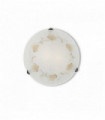 Plafonnier Ambre FOGLIA 2 ampoules