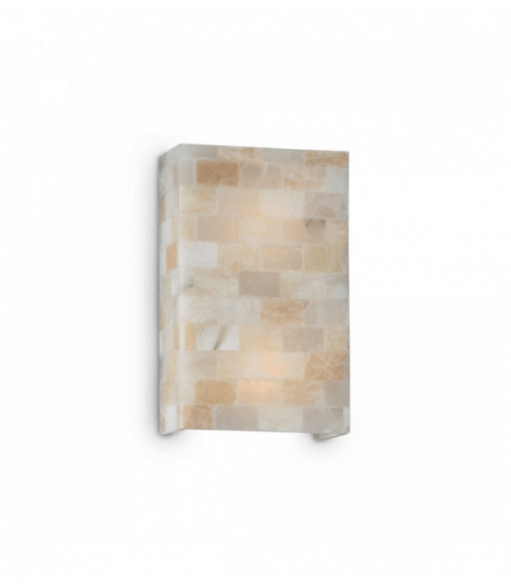 SCACCHI Amber wall light 2 bulbs