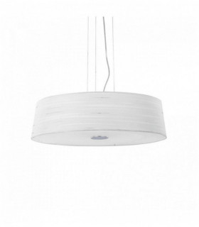 White pendant light ISA 6 bulbs