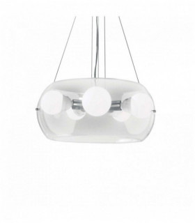 Transparent suspension AUDIL-10 5 bulbs