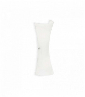 ELICA nickel wall light 2 bulbs