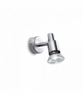 Aplique de pared Níquel SLEM 1 bombilla