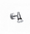 Wall light Nickel SLEM 1 bulb