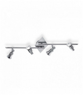 Plafonnier Nickel SLEM 4 ampoules