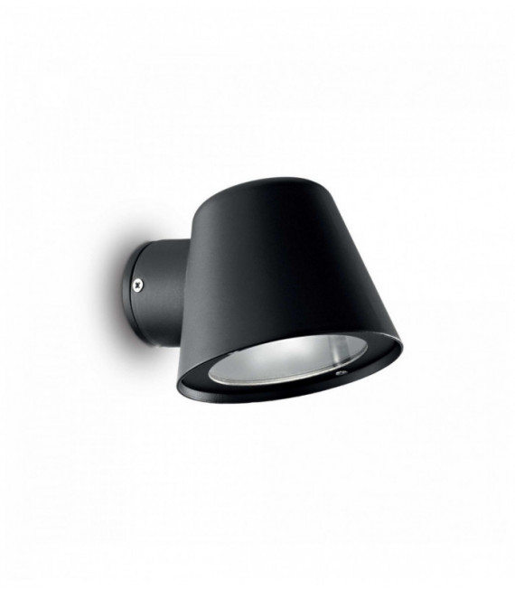 Lampada da parete nera GAS 1 lampadina