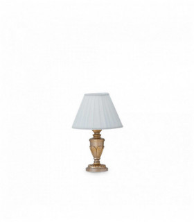 Lampada da tavolo DORA antica 1 lampadina dorata