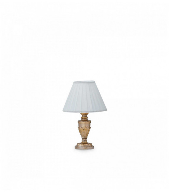 Lampada da tavolo DORA antica 1 lampadina dorata