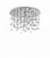 Ceiling light Chrome NEVE 8 bulbs