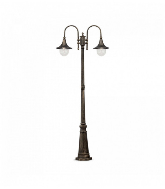 CIMA antique black floor lamp 2 bulbs