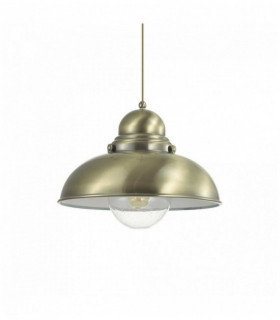 Braune SAILOR Pendelleuchte 1 Glühbirne