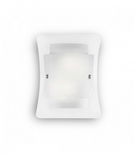 White wall lamp TRIPLO 2 bulbs