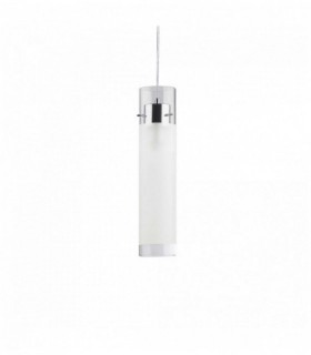 Chrom Pendelleuchte FLAM 1 Glühlampe Höhe 6 cm