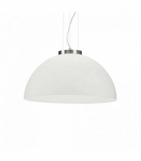 1-bulb white ETNA pendant lamp