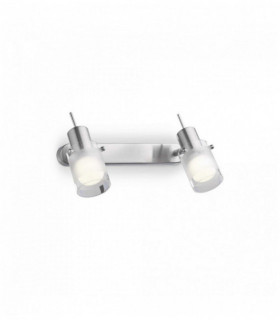 2-Licht ELIS Chrom Wandleuchte