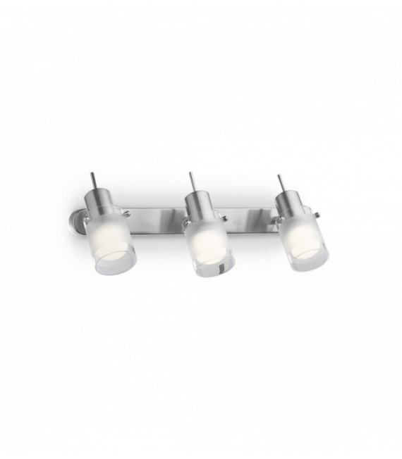 3-light ELIS chrome wall light