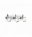 3-light ELIS chrome wall light