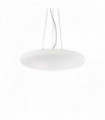 White pendant light SMARTIES BIANCO 5 bulbs