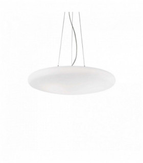 SMARTIES BIANCO white pendant light 3 bulbs Diameter 33 Cm
