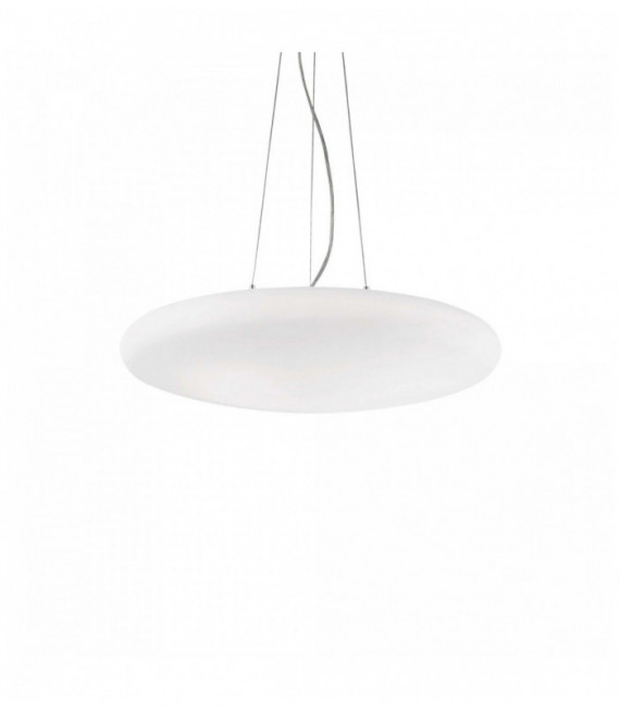 SMARTIES BIANCO lampada a sospensione bianca 3 lampadine Diametro 33 Cm
