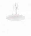 SMARTIES BIANCO white pendant light 3 bulbs Diameter 33 Cm